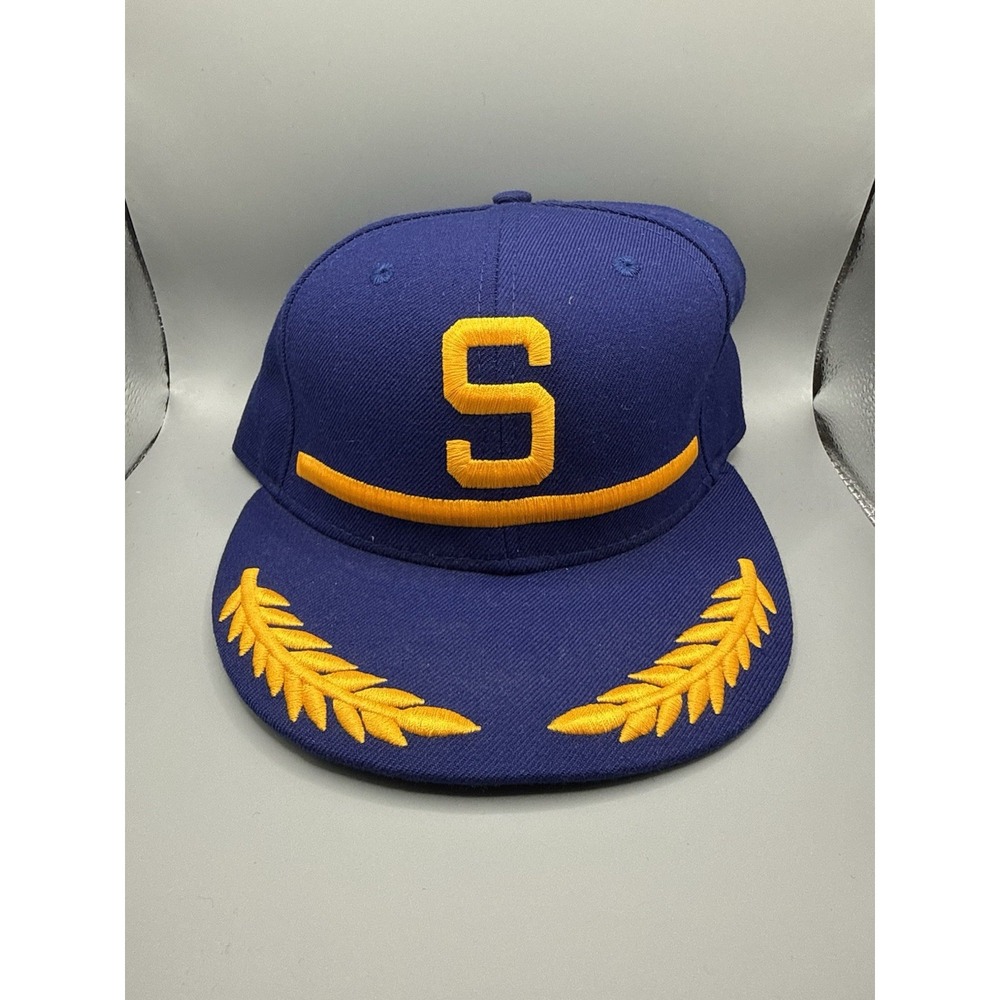 Seattle Pilots New Era 59FIFTY Cooperstown Collection Fitted Hat 7 1/4 Blue 1969